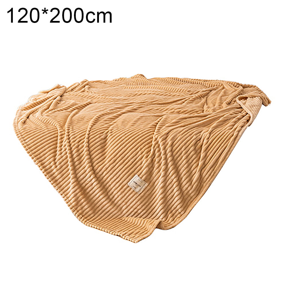 Details about   Solid Blanket Soft Warm Winter Cover Bed Sheet Sofa Thick Throw Blankets Bedding 