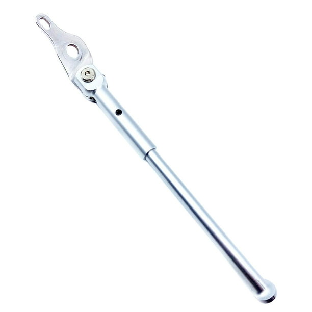Pata de cabra para bicicleta, soporte para bicicleta, soporte para bicicleta adecuado para bicicletas plegables para bicicletas Plata