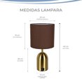 thumbnail image 3 of LAMPARA DE BURO TACTIL CON CONEXION USB-C MARCA GRAVITA, 3 of 7