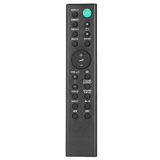 Controlador De Barra De Sonido, Fácil De Operar Reemplace El Control Remoto Por El Viejo Y Roto Para La Barra De Sonido HT-XT100.