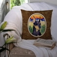 thumbnail image 3 of Carolines Treasures SS8658PW1414 Doberman Decorative Fabric Pillow, 3 of 4
