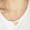 thumbnail image 6 of Sharplace Heart Pendant Alphabet Necklace Fashion Jewelry Choker Necklace Simple Heart Letter Necklace for Valentines Festival Wedding ,, 6 of 10
