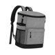 thumbnail image 2 of Mochila mochila de mochila enfriador Gran capacidad Bolsa de aislamiento de mochila térmica para hombres para mujeres Trips de día de trabajo caminata gris, 2 of 8