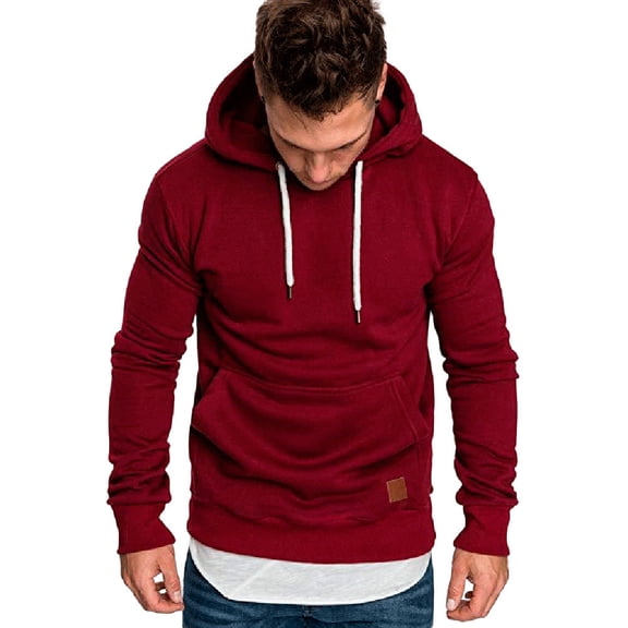 FRSASU Men Blouse Men鈥楽 Long Sleeve Autumn Winter Sweatshirt Hoodies Top Blouse Tracksuits
