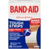 Band-Aid Brand Tough Strips Adhesive Bandage, All One Size, 20+6 ct