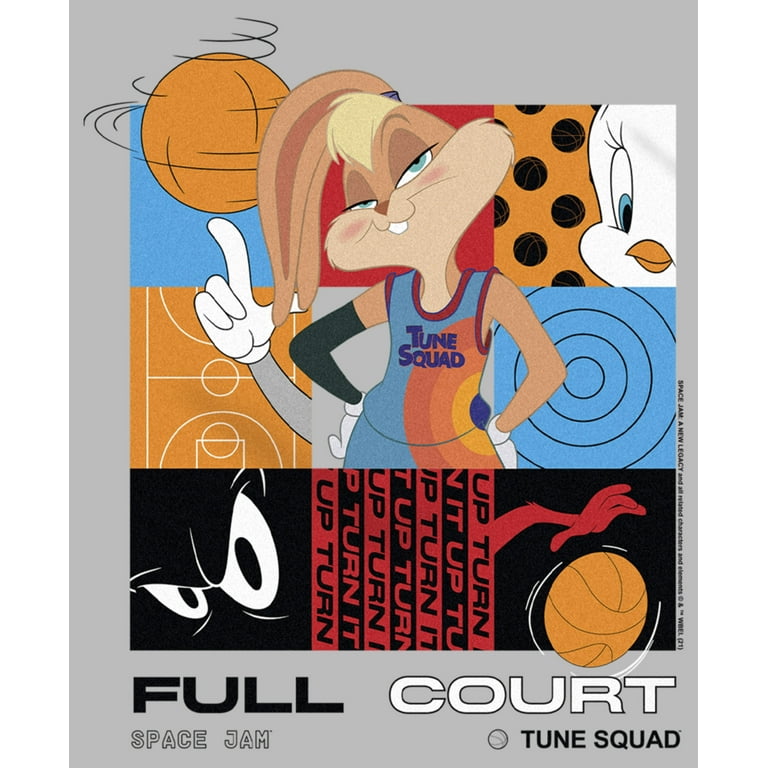 Girl's Space Jam: A New Legacy Lola Bunny Full Court Graphic Tee