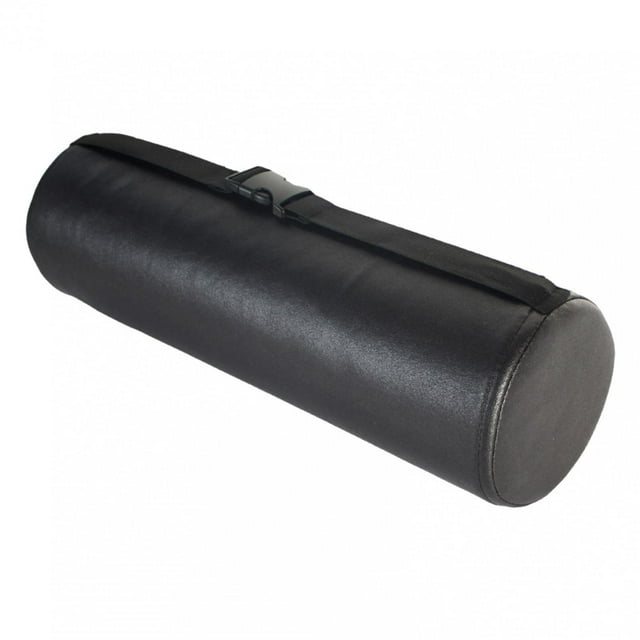 Esquirla Oreiller de Taille Compact pour Maison Voyage Longue Assise Noir