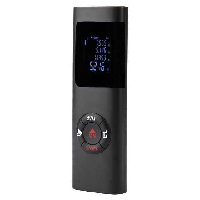 Domqga JQ40 Digital Handheld Mini Laser Distance Area Volume Meter Portable Rangefinder 40M, Laser Meter, Range Finder