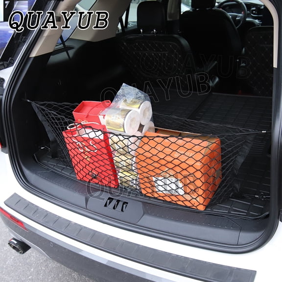 Rear Trunk Envelope Style Mesh Organizer Cargo Net for HYUNDAI SONATA 2020-2023