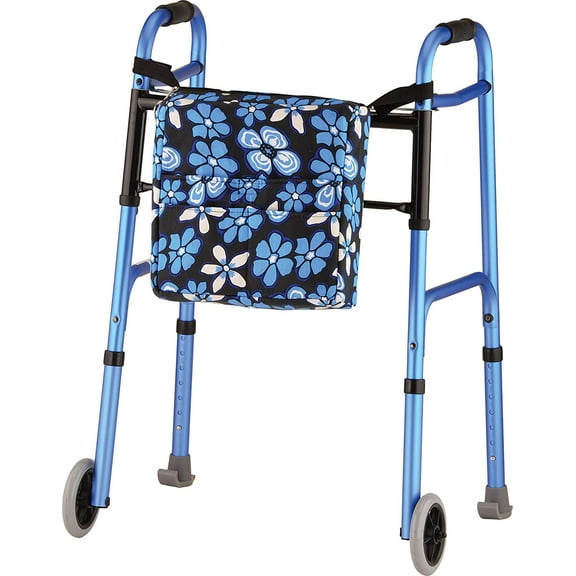NOVA Tote Bag for Walker, Rollator & Wheelchair, Aloha Blue