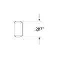 thumbnail image 2 of Lock Bottom Pin 6,No 83107-001,  Kwikset,PK100, 2 of 2