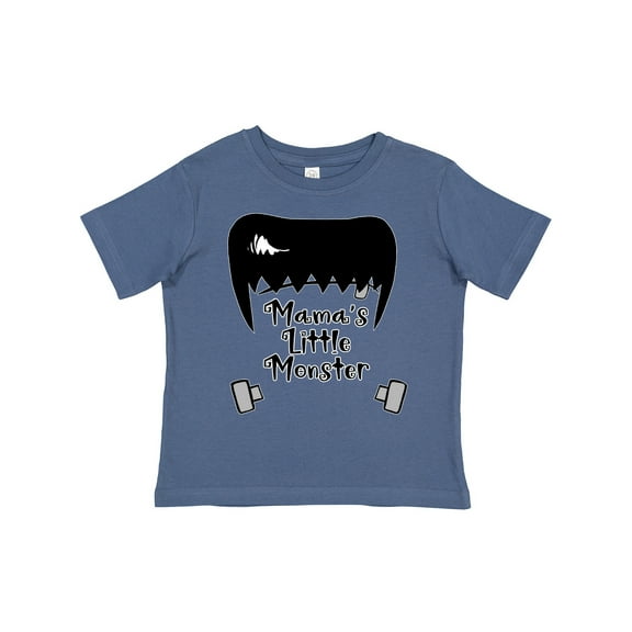 Inktastic Halloween Mama's Little Monster Frankenstein Boys or Girls Toddler T-Shirt