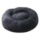 thumbnail image 1 of Cama redonda para mascotas, para gatos y perros, ideal para interiores. Nido gris oscuro., 1 of 8
