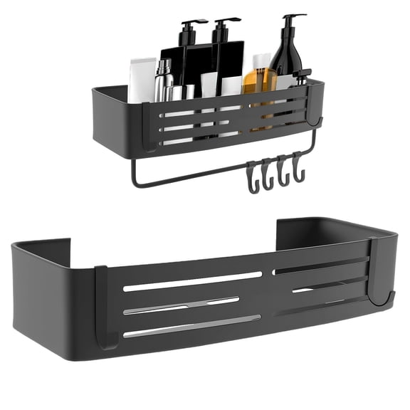 Shower Caddy Suction Cup, Aluminum Suction Showers Organizer, Suction Cup Shower Shelf, Removable Bathroom Shelf Storage Rack, Corner Shower Caddy, No Drilling Bathroom Shower Shelf