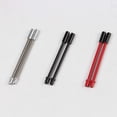 thumbnail image 3 of 2 Pcs Ressort V Frein Nouilles en Acier Inoxydable MTB Vélo Coude Tube Guide de Câble, 3 of 4