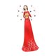thumbnail image 5 of Estatua de ángel, escultura de resina resistente para estantería interior, decoración del hogar y la oficina. Rojo, 5 of 9