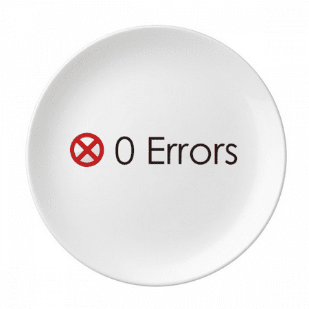 

Programmer Program Interface No Errors Plate Decorative Porcelain Salver Tableware Dinner Dish