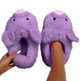 thumbnail image 3 of Vedolay Slippers for Women Indoor Cozy Comfort Women's With Knit Collar Slippers Purple,One Size, 3 of 5