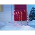 thumbnail image 4 of Tupkee Pre-Lit Candy Cane Decorations -Pathway Christmas Lights, 26-Inches 66 cm, Set of 5, Outdoor Christmas Decorations Yard Candy Cane Lights - 2 Pack Total 10 Lights, 4 of 6