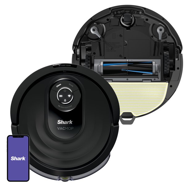 Shark® AI VACMOP Robot Vacuum and Mop with Self Cleaning Brushroll
