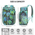 thumbnail image 3 of Backpack Cooler Portable Backpack Coolers Insulated Leak Proof,Camping Cooler Backpack for Travel,Beach,Camping,Picnic,Lunch Backpack for Office Workers Family Travelers, 3 of 6