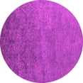 thumbnail image 1 of Ahgly Company Indoor Round Oriental Pink Industrial Area Rugs, 3' Round, 1 of 4