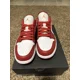 thumbnail image 2 of Ni - ke Ni - ke Air Jordan 1 Low Shoes White Cardinal Red 553558-607 Men's Size 11, 2 of 5
