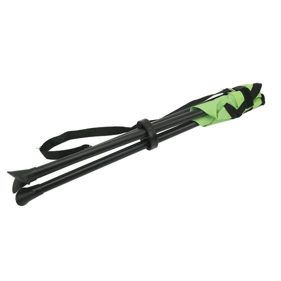 Tabouret Trépied Pliant, Chaise Pliante Portable Anti-Chute pour Pêche Vert, Noir