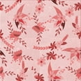 thumbnail image 1 of Ahgly Tapis d'Intérieur Lavable en Machine Carré Transitionnel Rose Clair, 6 Pieds Carré, 1 of 7