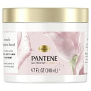Pantene Nutrient Blends Rose Water Treatment, Moisture Boost, 4.7 oz