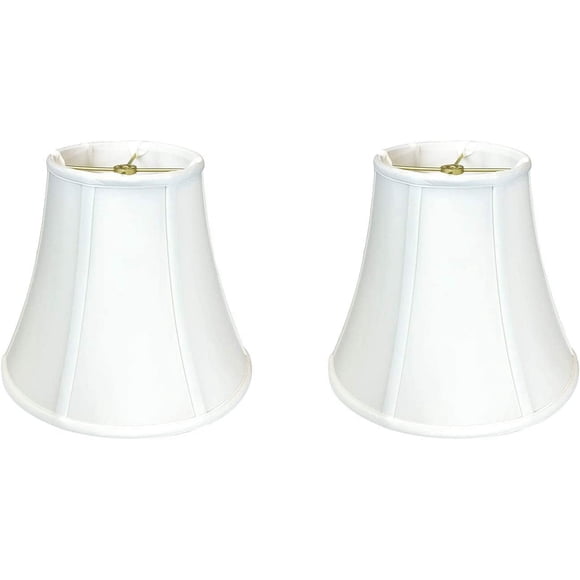 Royal Designs, Inc. BSO-704-10WH-2 True Bell Basic Lamp Shade, 5 x 10 x 8.5, White, 2-Pack