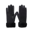 thumbnail image 6 of Isotoner Women's Microsuede Gloves with Faux Fur Cuff, 6 of 7