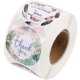 thumbnail image 1 of Sealing Decals Thank You Themed Stickers For Cookie Shops And Candy Shops Measuring 1.5 Inches 1Roll, 1 of 5