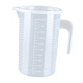 thumbnail image 4 of Taza medidora para hornear, herramienta multifuncional para cocinar, cocina, hornear, restaurante, medidas precisas, mango portátil con escala 2000ml, 4 of 9