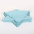 thumbnail image 2 of Sapphire-Web Classic Cotton Set of 12 Pure Cotton Solid Blue Color Dinner Napkins, 18 inch x 18 inch, Assorted Colors Multi Pack, 2 of 5
