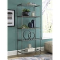 thumbnail image 3 of Signature Design by Ashley Casual Ryandale Bookcase,  Antique Pewter Finish, 3 of 4