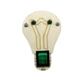 thumbnail image 1 of Milaget Busy Board Material Educational Toy with LED Light up Switch DIY Accessories green, 1 of 9