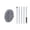 Grey, variant on Yellow Yellow Polyester Microfiber Ceiling Fan Duster With Extension Pole 67 Inch Washable
