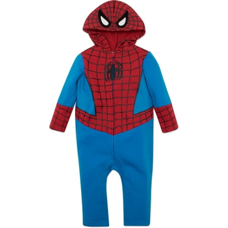 Marvel Spiderman Toddler Costume Coverall with Hood