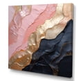 thumbnail image 2 of Designart "Pink And Gold Pottery In Minimalist Style I" Abstract Spirals Canvas Prints, 2 of 7