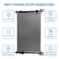 thumbnail image 5 of ECCPP Auto Parts Plastic Aluminum Replacement Radiator for2004 2005 2006 Pacifica CU2702 CH3010299,CU2702,5102435AA, 5 of 5