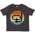 thumbnail image 3 of Inktastic Scuba Diver Retro Sunset Diving Gift Boys or Girls Toddler T-Shirt, 3 of 5