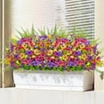 thumbnail image 5 of Lyacmy 14 Bundles Artificial Flowers for Outdoors,UV Resistant Artificial Flowers for Decoration,Realistic Artificial Plants Fake Flowers for Garden Porch Window Box,Spring Summer Outside Decor, 5 of 8