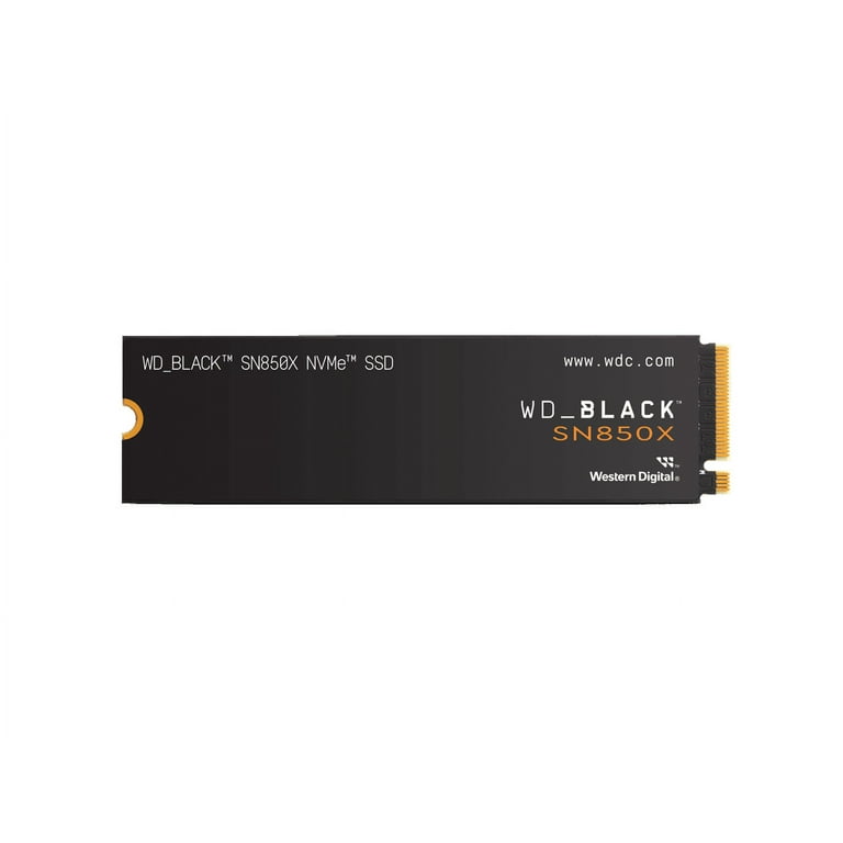 WD_BLACK 2TB SN850X NVMe Internal Gaming SSD Solid State Drive - Gen4 PCIe, M.2 2280, Up to 7,300 MB/s - WDS200T2X0E - Shop Black Friday Deals for 2024! - Walmart.com WD_BLACK 2TB SN850X NVMe Internal Gaming SSD Solid State Drive - Gen4 PCIe, M.2 2280, Up to 7,300 MB/s - WDS200T2X0E - Shop Black Friday Deals for 2024! - Walmart.com