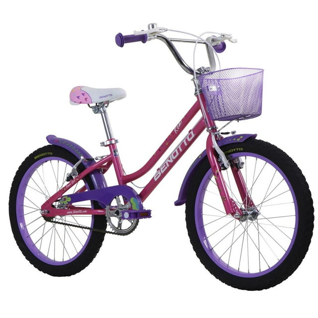 Bicicleta Benotto ROMI Rodada 20 1V Frenos V Acero rosa