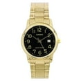 thumbnail image 1 of Casio Analog Gold Tone Stainless Steel Black Dial Quartz MTP-V002G-1B Men's Watch, 1 of 3