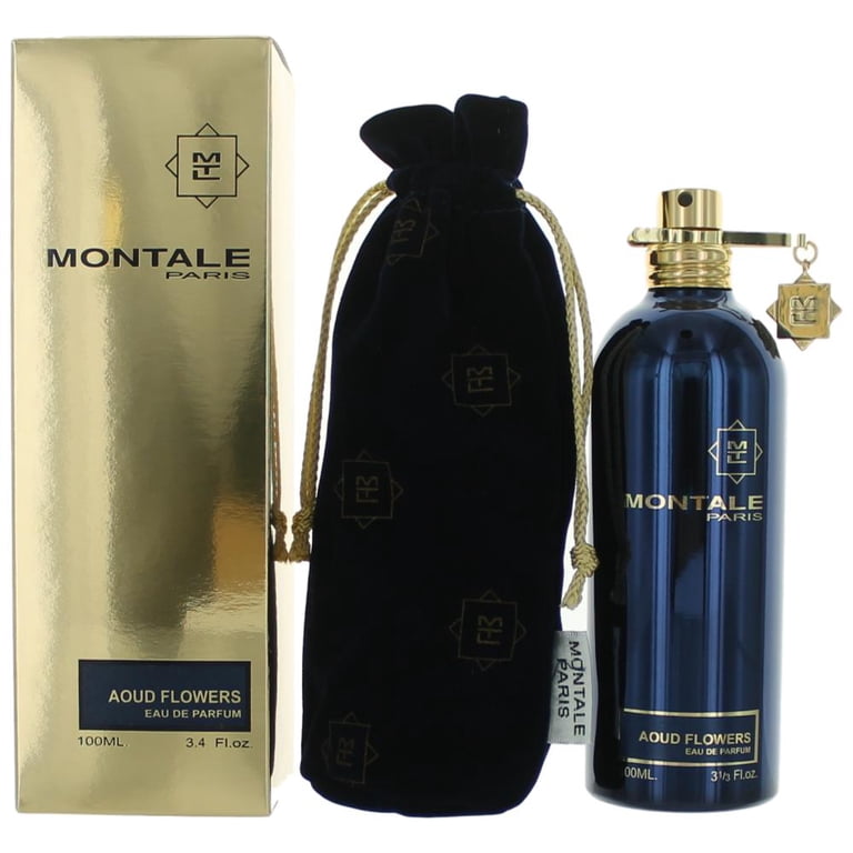 Montale Aoud Flowers Perfume, Rose, Oud, Geranium, 3.4 oz Eau de
