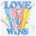 thumbnail image 2 of Retro Popeye Olives Love Wins Women's Graphic T Shirt Tees Brisco Brands M, 2 of 5