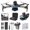 Black, variant on SDJMa Mini Drone for Beginers with Double 4K HD FPV Camera Remote Control Toys Gifts for Teen Boys Girls with Altitude Hold, Headless Mode, One Key Take Off/Land, Speed Adjustment, 3D Flips, Gray