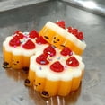 thumbnail image 4 of YingYouFu 2PC Handmade Strawberries Cake Squishies Toy, Ultra-Realistic Dessert Cookie Look Sticky Toys for Stress Relief Squishies Fidget Toys for Party Favors, 4 of 9